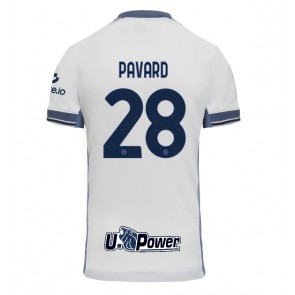 Billiga Inter Milan Benjamin Pavard #28 Bortatröja 2024-25 Kortärmad